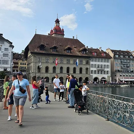 Premium Apartment Mit Pilatus Sicht Lucerne Exterior photo
